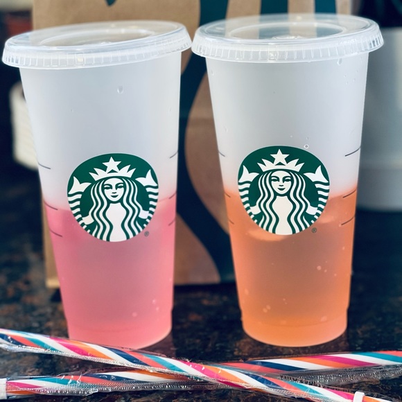 Starbucks Set of 2 Mystery Color changing cups - Picture 15 of 16